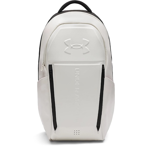 Under Armour White and Black No Weigh Backpack